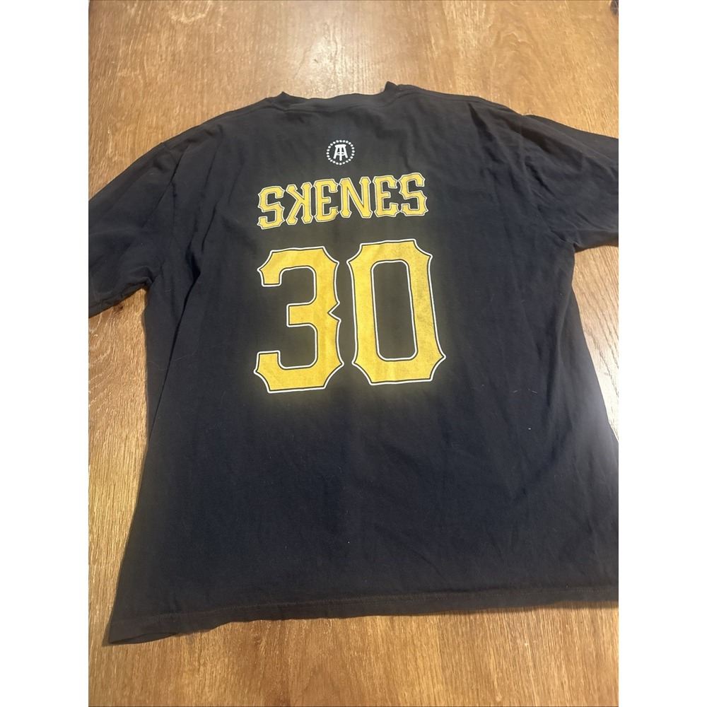 BARSTOOL PAUL SKENES T SHIRT NEW MENS XL BLACK PITTSBURGH PIRATES STRIKE OUT